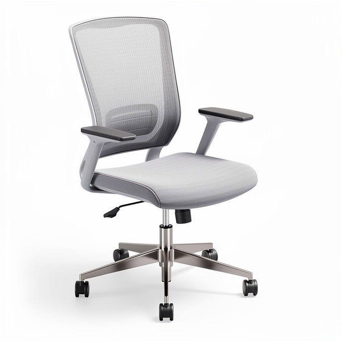 Ergonomic Mesh Office Chair with Adjustable Arms and Rolling Base
