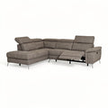 **Sectional Sofa with Reclining Features and Modern Design**