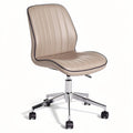 Ergonomic Swivel Office Chair with Padded Seat and Adjustable Height